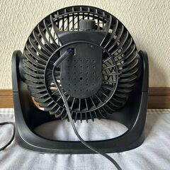 YAMAZEN　山善　エアーサーキュレーター　風量2段階　YAS-M183　18cm　2016年製の画像