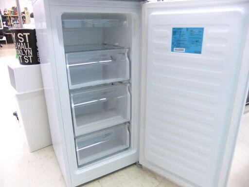 ハイアール 冷凍庫 102L 2023年製 Haier JF-NU102D 1ドア 右開き ホワイト 家電 札幌市厚別区 厚別店