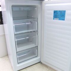 ハイアール 冷凍庫 102L 2023年製 Haier JF-NU102D 1ドア 右開き ホワイト 家電 札幌市厚別区 厚別店の画像