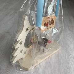 【ツリーとトナカイ】クリスマス飾りの画像
