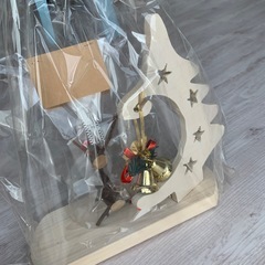【ツリーとトナカイ】クリスマス飾りの画像