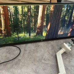 LG 34インチ ウルトラワイドモニターの画像