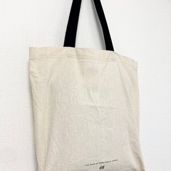 H&M オーガニックコットン エコバッグの画像