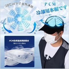 未開封　　帽子用保冷剤の画像