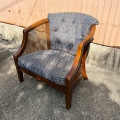 椅子　ラタン　の画像