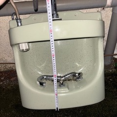 陶器洗面の画像