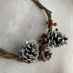 【リース3】クリスマス飾りの画像