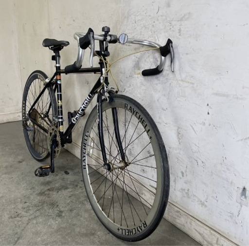 A-138○69□岐阜発　△RAYCHELL / GOLD RAGON / ロードバイク / 2×7変速 / フロントタイヤパンク / ジャンク / 防犯有り / 現状品　R5.3/21□