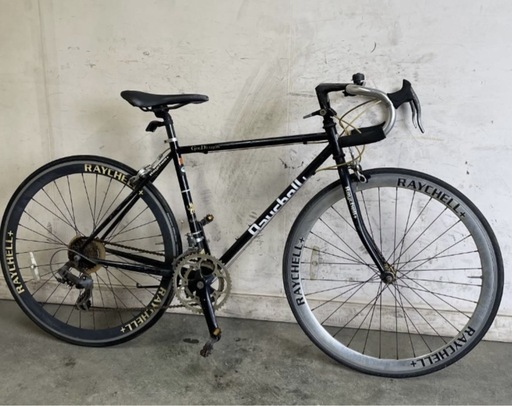 A-138○69□岐阜発　△RAYCHELL / GOLD RAGON / ロードバイク / 2×7変速 / フロントタイヤパンク / ジャンク / 防犯有り / 現状品　R5.3/21□