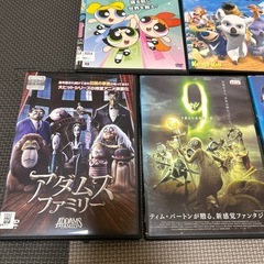 DVD パワーパフガールズ　トゥイーティー　コアラキッド　アダムスファミリー　9ナインの画像