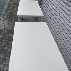 早いもの勝ちワークディスク幅120x60cm 二個セットの画像