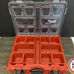 【引き取り限定】【中古品】Milwaukee ミルウォーキー PACKOUT パックアウト 工具箱 道具箱 ツールケース 長さ:約500mm×幅:約380mm×高さ:約117mmの画像