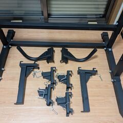 WASAI(ワサイ) マルチジム 多機能・ハーフラック MK780 バーベルフック筋トレ ホームジム(引き取り限定）の画像