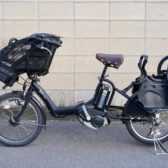 {受付中}🔴⭐️超特価⭐🔴電動自転車 ブリヂストン 20インチ 子供乗せ アシスト 中古 082701の画像