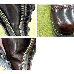 Dr.Martens Front ZIP Sinclair ジャングルブーツ UK5(24cm) チェリーレッド・レディース・ドクターマーチン 西岡店の画像