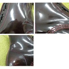 Dr.Martens Front ZIP Sinclair ジャングルブーツ UK5(24cm) チェリーレッド・レディース・ドクターマーチン 西岡店の画像