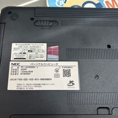 NEC ノートPC PC-LS150SSW-Jの画像