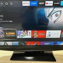清掃動作確認済37型デジタルハイビジョンテレビリモコンコード付の画像