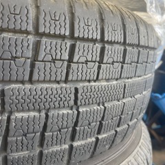 【寒くなる前に】スタッドレス 4本セット 195/65R15 PCD100　TOYO GARIT GIZ + BALMINUM 15インチホイールの画像