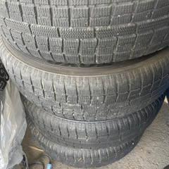 【寒くなる前に】スタッドレス 4本セット 195/65R15 PCD100　TOYO GARIT GIZ + BALMINUM 15インチホイールの画像