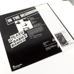 激レア 見本LP盤 グラクソ ベイビーズ / イン・ザ・ビギニング GLAXO BABIES 日本国内盤 帯付 サンプル盤 TRIO 札幌市 屯田店の画像