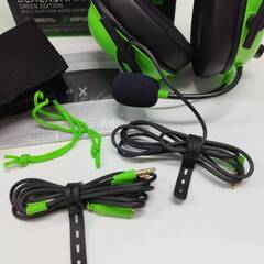 【未使用に近い】Razer BlackShark V2 X/RZ04-0324/ゲーミングヘッドセット/有線の画像