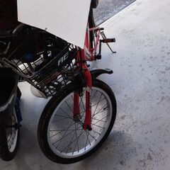 子供用自転車の画像