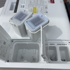 最安値💎2022年購入SHARPドラム式洗濯機 洗剤自動　上位モデルES-W114 配達無料の画像