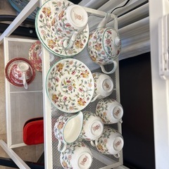 MINTON ミントン ティーセット 英国製 花柄 の画像