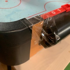 エアホッケーとミニボーリングの画像