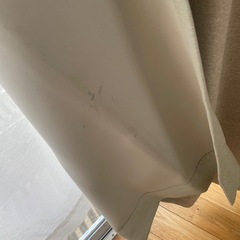 ニトリ 既製ドレープカーテン（ノーブル2BE 100 ✕190X2） 【遮光度1級・形状記憶加工・遮熱効果・防炎加工】の画像