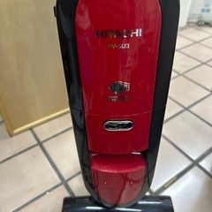HITACHI PV-SU3(R) サイクロン掃除機　ゴミダッシュ2014年製の画像