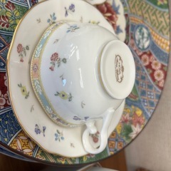 HOYA カップとお皿2個セット の画像