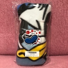 新品未開封　ドナルド　ワッペン付き　ブランケットの画像