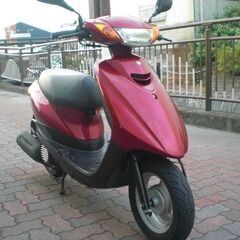 SA36J JOG ワインレッド 低走行06592キロ 後タイヤ/バッテリー/プラグなど新品交換済みの画像