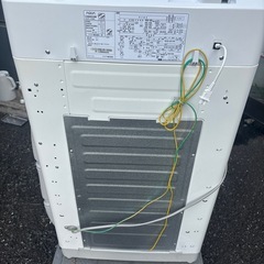 AQUA アクア 8.0kg 洗濯機 AQW-VA8M(W) 2021年製 美品  ふろ水ポンプ付きの画像