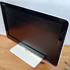 【B285】シャープ　液晶カラーテレビ　19インチ　2010年製　動作確認OK　リモコンなしの画像