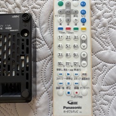 パナソニック‼️お風呂テレビ用　チューナー無線‼️リモコン、アダプター、B-casの画像