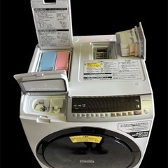 HITACHI（日立） ドラム式洗濯乾燥機　洗濯/乾燥11／6キロ BD-SX110ER(N) 2020年製の画像