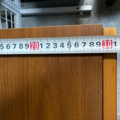 ★おしゃれ★ テレビ台 二段収納 観音開き戸 ウッド 高さ59cm×幅59cm×奥行き31cmの画像