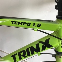A-143〇(H)□岐阜発　△TRINX TEMPO 1.0/トリンクス/クロスバイク/7×3段変速/走行確認/700×25c/ギアの調整が必要です/現状品　R6.8/4□の画像