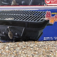 鉄鋳物製のコンロの画像