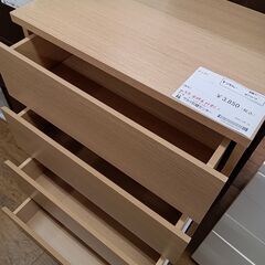 ★リユースのサカイ水戸店★ NITORI チェスト 木目調 H81.1×D39.6×W59 クリーニング済み MT5574の画像