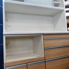 【愛品倶楽部柏店】松田家具 2枚スライド扉キッチンボード 1200プルミエレンジ 幅120cmの画像