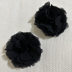 【美品】コサージュ・お花ブローチ・髪飾り　5点セットの画像