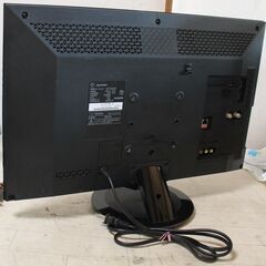 SHARP AQUOS 24型 2T-C24AD 18年製 LED 外付けHDD対応 宮前区の画像