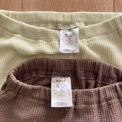 【お譲り】ワッフルモンキーパンツ 70-80 ２枚の画像
