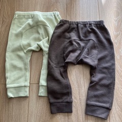 【お譲り】ワッフルモンキーパンツ 70-80 ２枚の画像