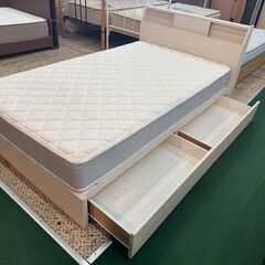 【愛品館八千代店】ニトリ　セミダブルベッド　R03ECXの画像