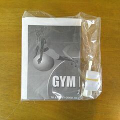 バランスボール GYM BALL ジムボール 45cm ポンプ付きの画像